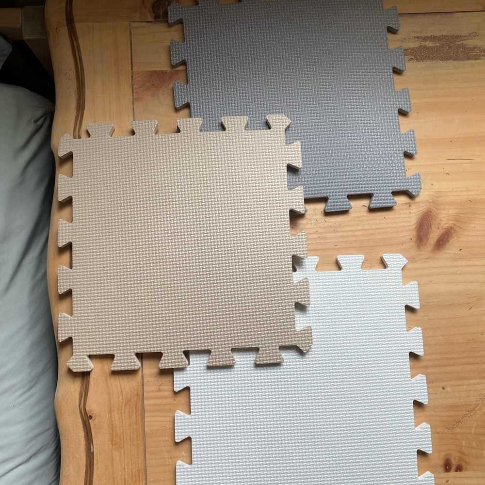 Soft Non-Toxic Baby Play Mats // Rubber Tiles Bundle